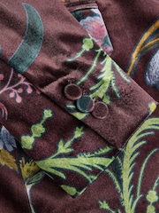 Print Kew Collection Velvet Blazer - Image 7 of 8
