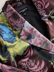 Print Kew Collection Velvet Blazer - Image 8 of 8