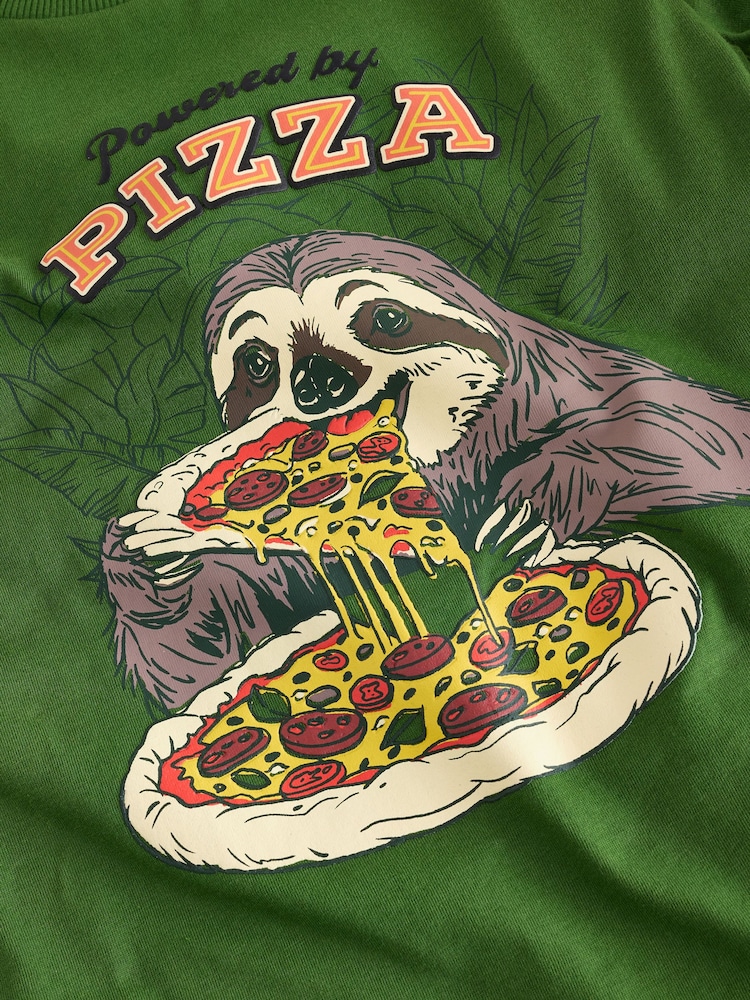 Red/Green/Grey Character Graphic Long Sleeve Relaxed Fit T-Shirts 3 Pack (3-16yrs) - Image 7 of 7 Red/Green/Grey Character Graphic Long Sleeve Relaxed Fit T-Shirts 3 Pack (3-16yrs) - Image 7 of 7