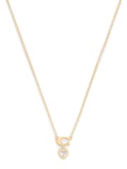 COACH Gold Tone Signature C Heart Boxed Jewellery Set - Image 5 of 6