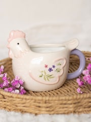 Something Different Cream Hen Shaped Mug - Image 1 of 4