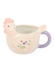 Something Different Cream Hen Shaped Mug - Image 4 of 4