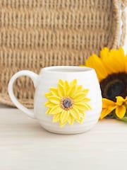 Something Different Hello Sunshine Rounded Mug with 3D Sunflower - 5의 이미지 1