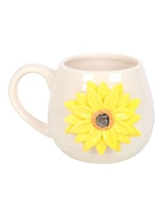 Something Different Hello Sunshine Rounded Mug with 3D Sunflower - 5의 이미지 2
