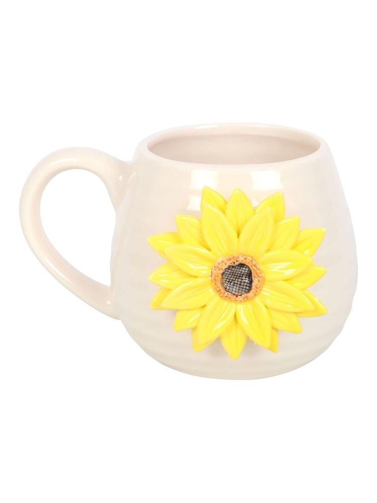 Something Different Hello Sunshine Rounded Mug with 3D Sunflower - 5의 이미지 2
