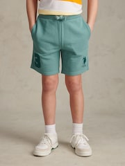 U.S. Polo Assn. Teal Player 3 Sweat Shorts - Image 1 of 11