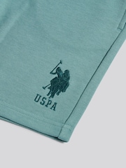 U.S. Polo Assn. Teal Player 3 Sweat Shorts - Image 11 of 11