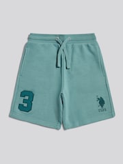 U.S. Polo Assn. Teal Player 3 Sweat Shorts - Image 7 of 11