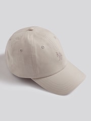 U.S. Polo Assn. Brown Dobby Linen Blend Baseball Cap - Image 1 of 4