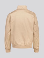U.S. Polo Assn. Brown Cotton Twill Harrington Jacket - Image 3 of 6