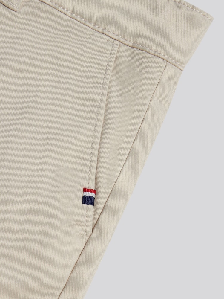 U.S. Polo Assn Cream Classic Chino Shorts - Image 4 of 4 U.S. Polo Assn Cream Classic Chino Shorts - Image 4 of 4