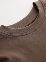 Chocolate Brown Regular Fit Short Sleeve T-Shirt (3-16yrs) - Image 3 of 4
