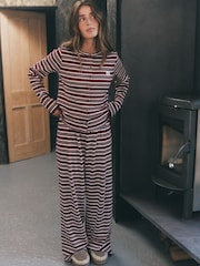 self. Long Sleeve Button Through Pyjamas - Attēls 2 no 5
