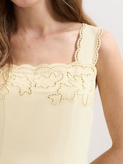 Phase Eight Yellow Wilda Yellow Dress - Image 4 of 6