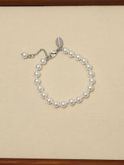 Jon Richard Cream White Pearl Bracelet - Image 1 of 1