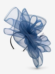 Jon Richard Blue Large Hat Fascinator - Image 1 of 1