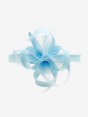 Jon Richard Blue Small Clip Fascinator - Image 3 of 3