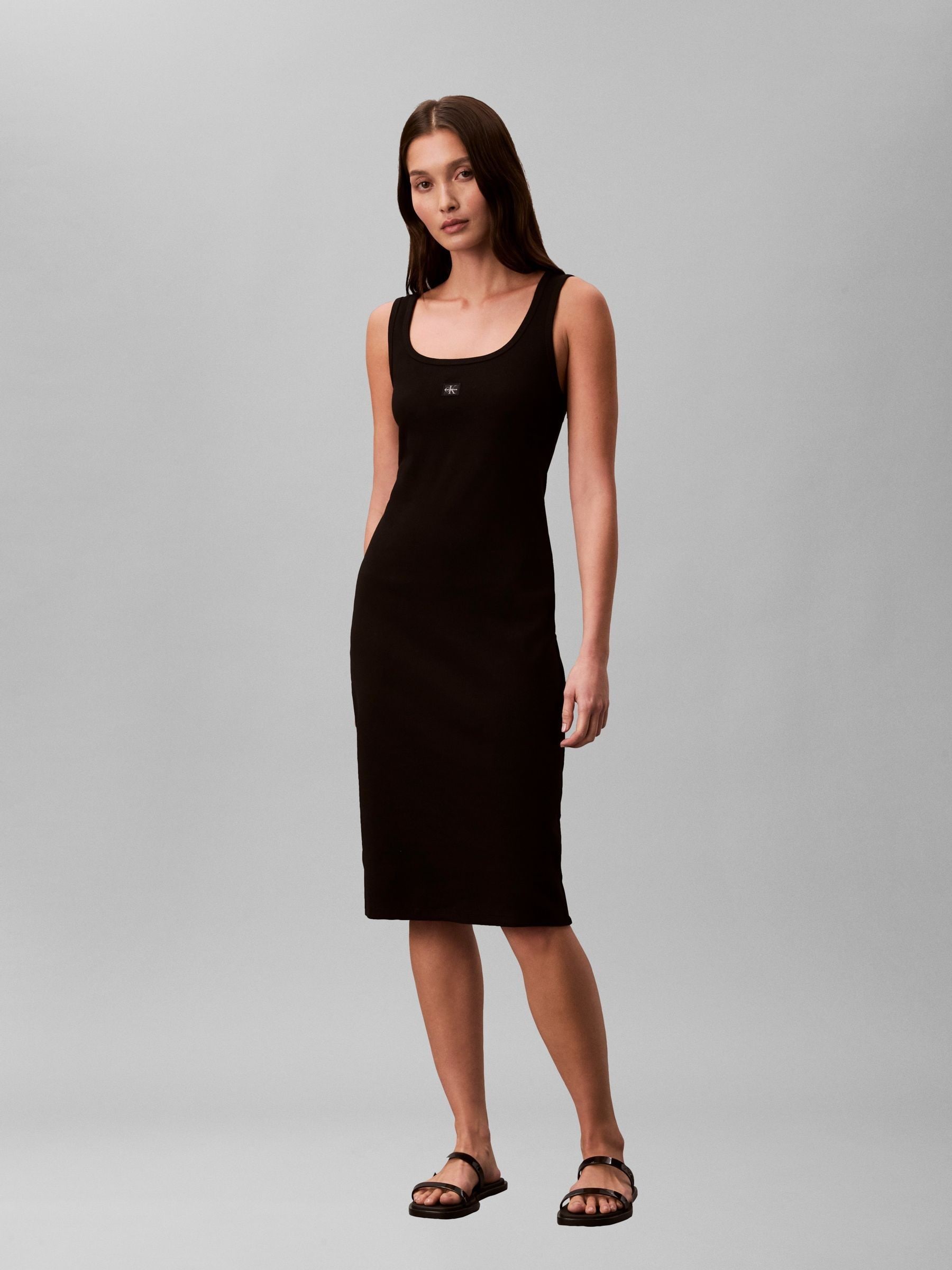 Calvin Klein Jeans Women's Mini Dress - Black - 10 (S) - Image 2