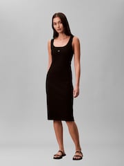 Calvin Klein Scuba Crepe Dress - صورة 1 من 6
