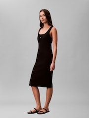Calvin Klein Scuba Crepe Dress - صورة 2 من 6