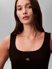 Calvin Klein Scuba Crepe Dress - صورة 4 من 6