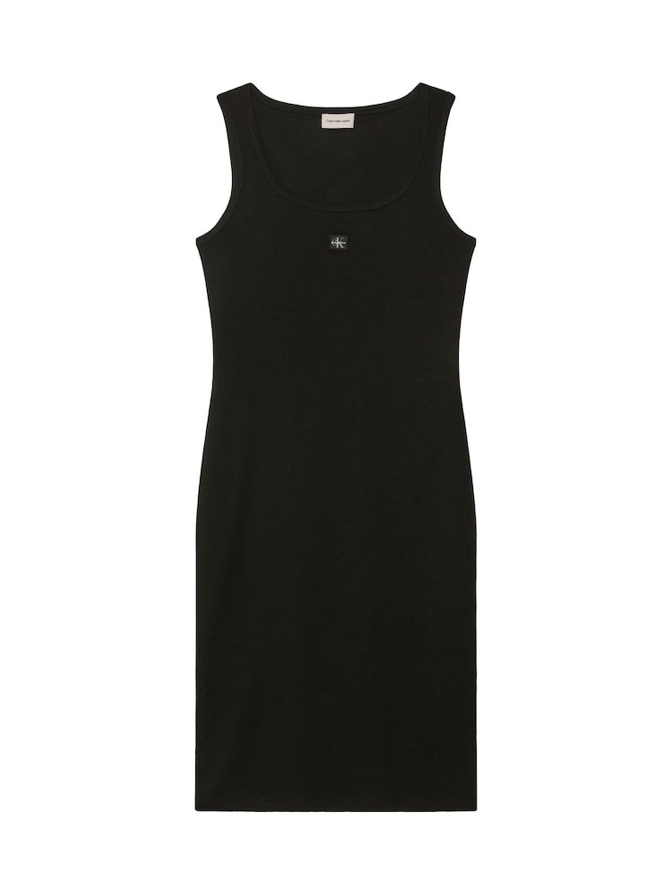 Calvin Klein Scuba Crepe Dress - صورة 6 من 6