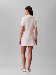 Calvin Klein Short Sleeve Zip Collar Mini Dress - 画像 3 / 5