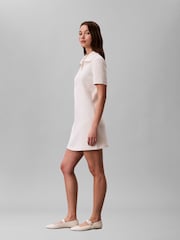 Calvin Klein Short Sleeve Zip Collar Mini Dress - 画像 4 / 5