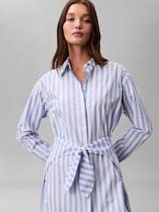 Calvin Klein Blue Scuba Crepe Jumpsuit - Image 3 of 5