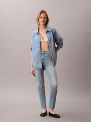 Calvin Klein Jeans Wide Leg Blue Jeans - Image 1 of 6