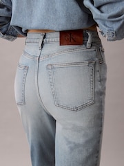 Calvin Klein Jeans Wide Leg Blue Jeans - Image 6 of 6