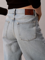 Calvin Klein Jeans Wide Leg Blue Jeans - Image 6 of 6