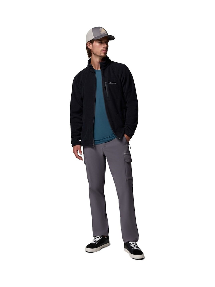 Columbia Black Fast Trek II Full Zip Fleece - Image 4 of 4
