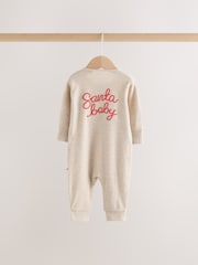 Red/White Christmas Two Way Zip Baby Sleepsuit 3 Pack (0mths-3yrs) - Image 6 of 9