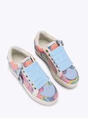 Kurt Geiger London Pink Southbank Tag Trainers - Image 2 of 4