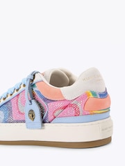 Kurt Geiger London Pink Southbank Tag Trainers - Image 3 of 4