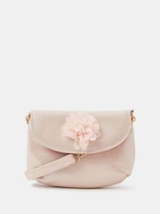 Angels By Accessorize Pink Appliqué Floral Bag - Image 1 of 2