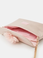 Angels By Accessorize Pink Appliqué Floral Bag - Image 2 of 2