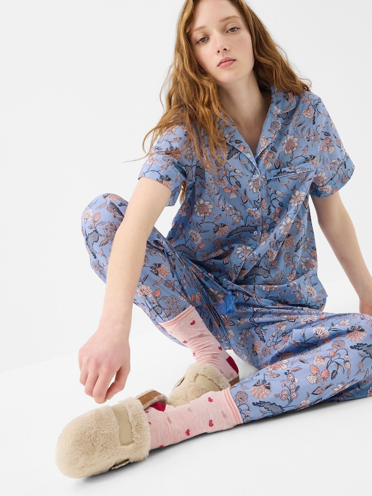 Accessorize Floral Print Long Pyjamas Set - Εικόνα 1 από 7