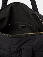 Accessorize Black Quilted Weekender Bag - Image 2 of 3