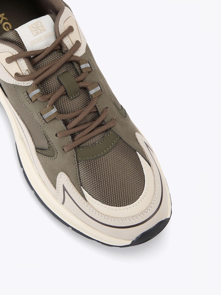 KG Kurt Geiger Brown Lloyd Trainers - Image 4 of 4