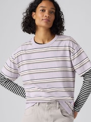 Levi's® Multi Striped Cotton T-Shirt - Image 3 of 6