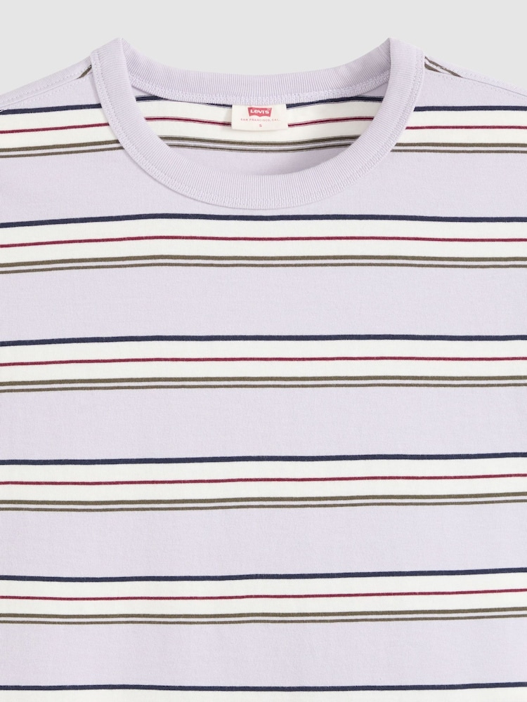 Levi's® Multi Striped Cotton T-Shirt - Image 6 of 6