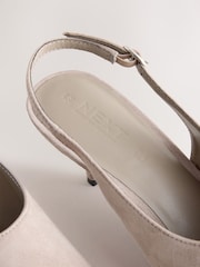 Сұр - Forever Comfort® жабық саусақпен асып түсетін өкшелі аяқ киім - 5суретінің 4 суреті