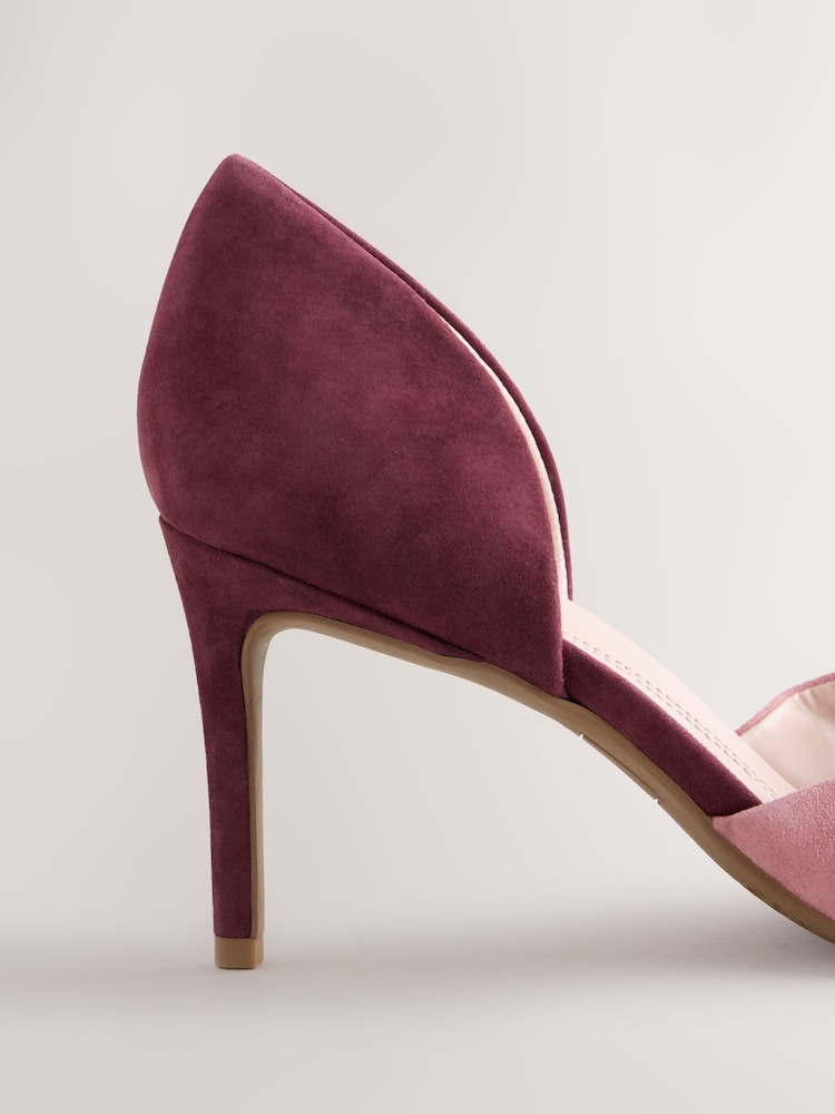 Pink Forever Comfort® TGwo Part Point Toe Heels - Image 2 of 5 Pink Forever Comfort® TGwo Part Point Toe Heels - Image 2 of 5