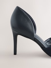 Navy Forever Comfort® TGwo Part Point Toe Heels - Image 5 of 5