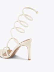 KG Kurt Geiger Cream Athena Sandals - Image 3 of 4
