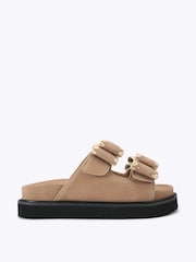 KG Kurt Geiger Brown Robbie Sandals - Image 1 of 4