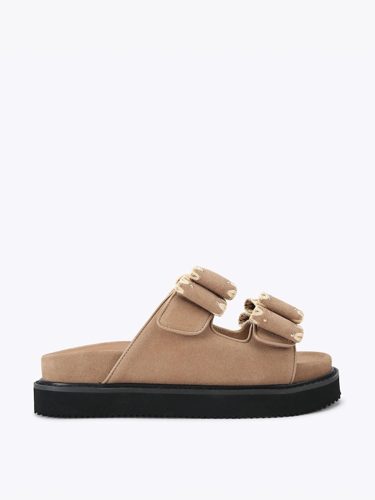KG Kurt Geiger Brown Robbie Sandals - Image 1 of 4