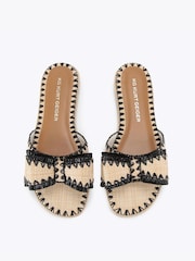 KG Kurt Geiger Brown Robbie Slim Sandals - Image 2 of 4